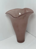 Venus Sea Glass Vase Set With Fruit Bowl