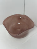 Venus Sea Glass Vase Set With Fruit Bowl