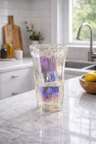 Thunder and Lightning Glass Vase