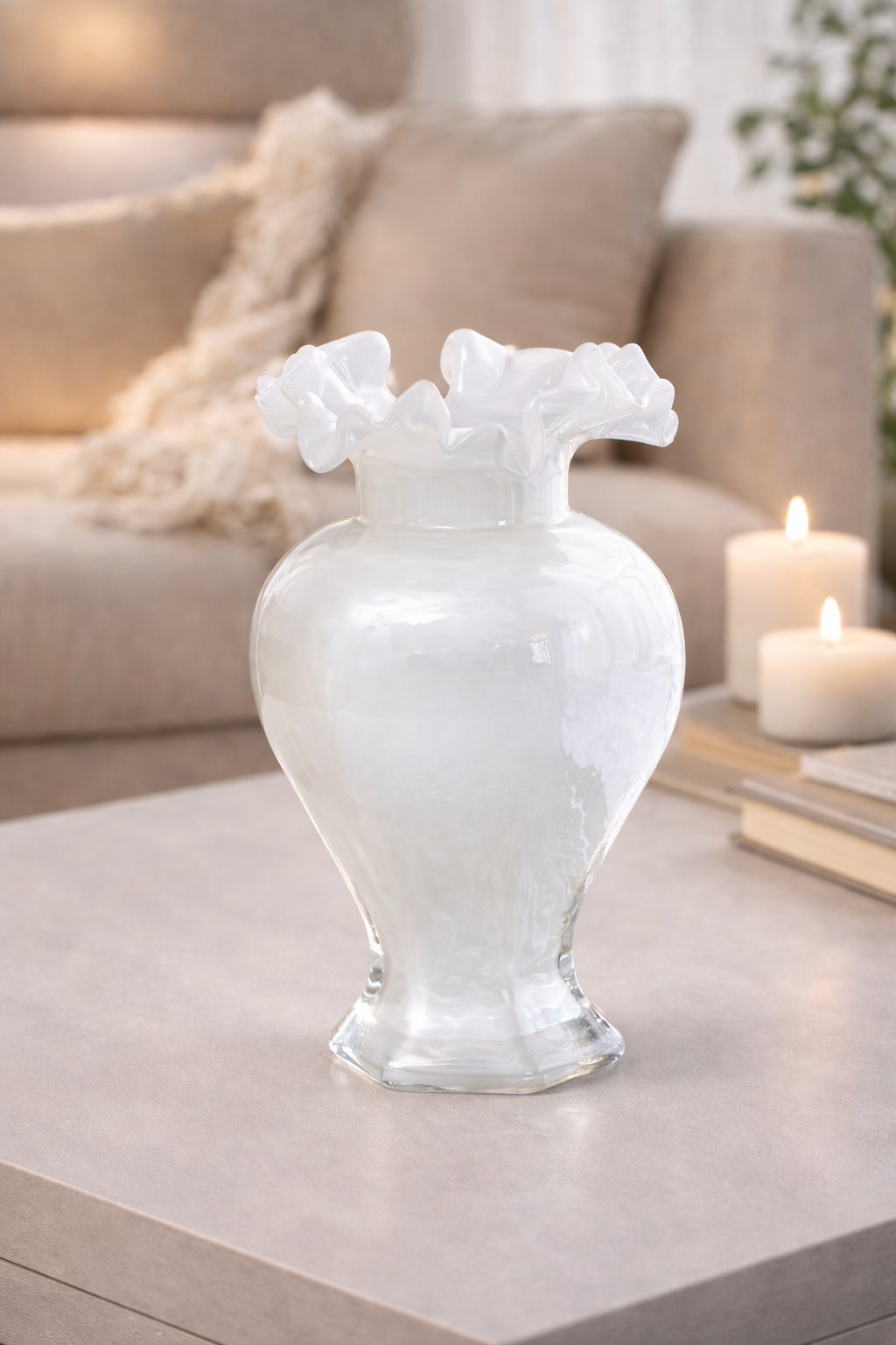 Heart Breathe Glass Vase Set