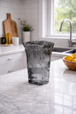 Thunder and Lightning Glass Vase