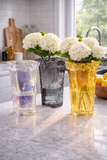 Thunder and Lightning Glass Vase