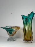 Yanacocha Botanica Glass Vase Set With Fruit Bowl