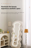 Velvet Colorful LED Floor Mirror – 3 Color Options