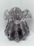 Purple Whale Glass Vase Set