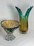Yanacocha Botanica Glass Vase Set With Fruit Bowl