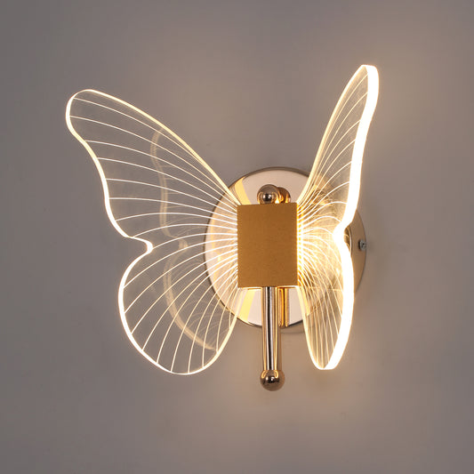 Acrylic Butterfly Wall Lamp