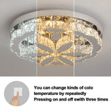 Stainless Steel LED 3 Changeable Colors Lighting Mount