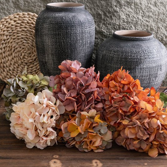 Artificial Dry Roasted Hydrangea