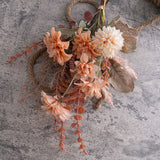 Artificial Dahlia Dandelion Bouquet