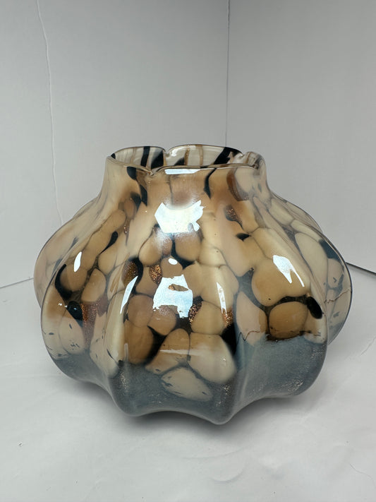 Leopard Brown Vase Set