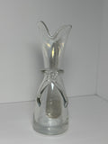 Victorian Bow Glass Vase