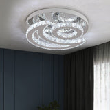 The Moon Crescent & Sun Chrome Stainless Steel White Mount