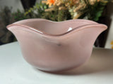 Venus Sea Glass Vase Set With Fruit Bowl