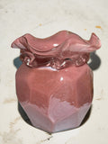 Rosa Morado Crush Glass Vase Set