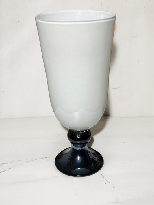 Ivory Wedding Duo Ceramic Vase Set