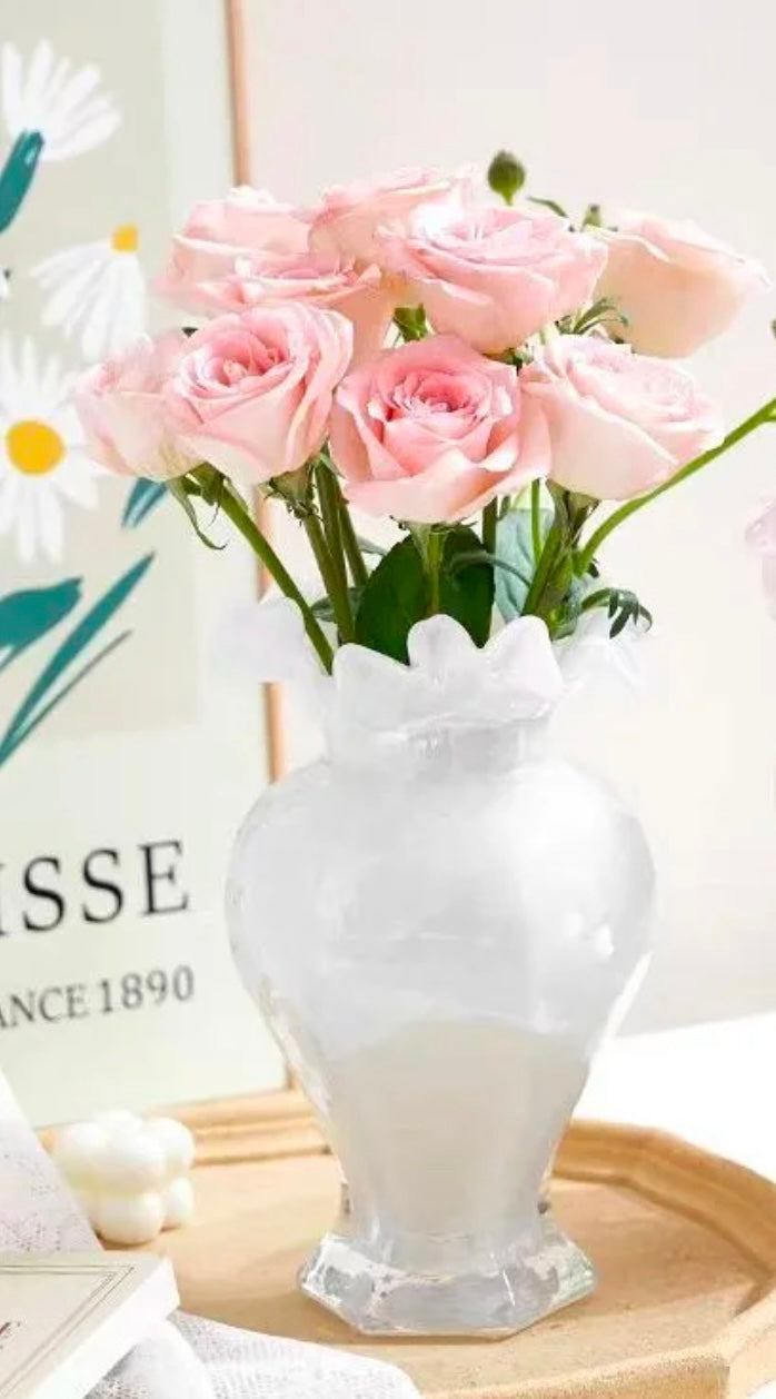 Heart Breathe Glass Vase Set