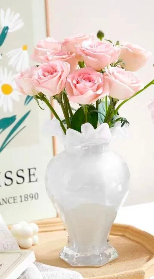 Heart Breathe Glass Vase Set