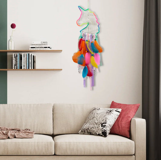 Unicorn Colorful Dreamcatcher