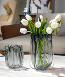 Midnight Moon Glass Vase Set