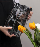 Midnight Moon Glass Vase Set