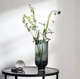 Petunia Magic Glass Vase Set with Fruit Bowl