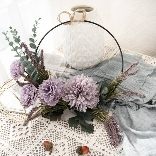 Tea Rose Wreath