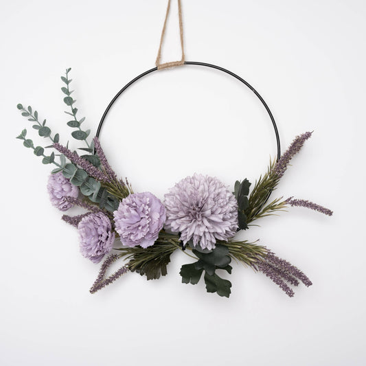 Tea Rose Wreath