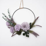 Tea Rose Wreath