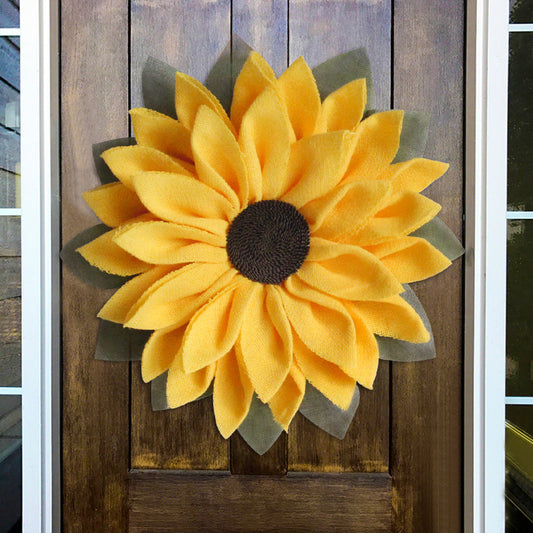 Sun Flower Door Hanger