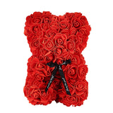 Handmade Rose Teddy Bear