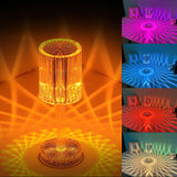 Acrylic Diamond Crystal Desk Lamp