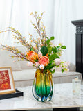 Bahama Breeze Glass Vase
