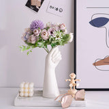Dalmatian Ceramic Hands Vase