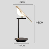 Acrylic Hummingbird Desk Lamp
