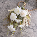 Artificial Dahlia Dandelion Bouquet
