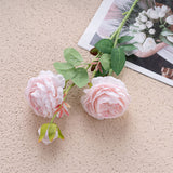 Artificial 3 Headed Western Rose