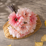 Artificial Chrysanthemum Bunch, Pack of 6