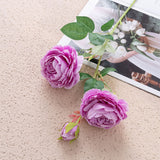 Artificial 3 Headed Western Rose