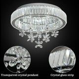 Chrome Staineless Steel Crystal Lighting Mount
