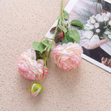 Artificial 3 Headed Western Rose