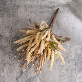 Artificial Flocked Lavender Leaves Bouquet