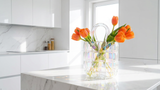 Handbag Tricolor Glass Vase