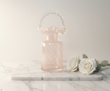 Pink Bindle Handbag Glass Vase Set