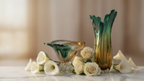 Yanacocha Botanica Glass Vase Set With Fruit Bowl